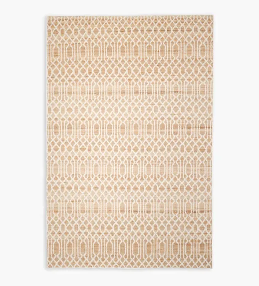 Birch Handwoven Jute-Blend Rug
